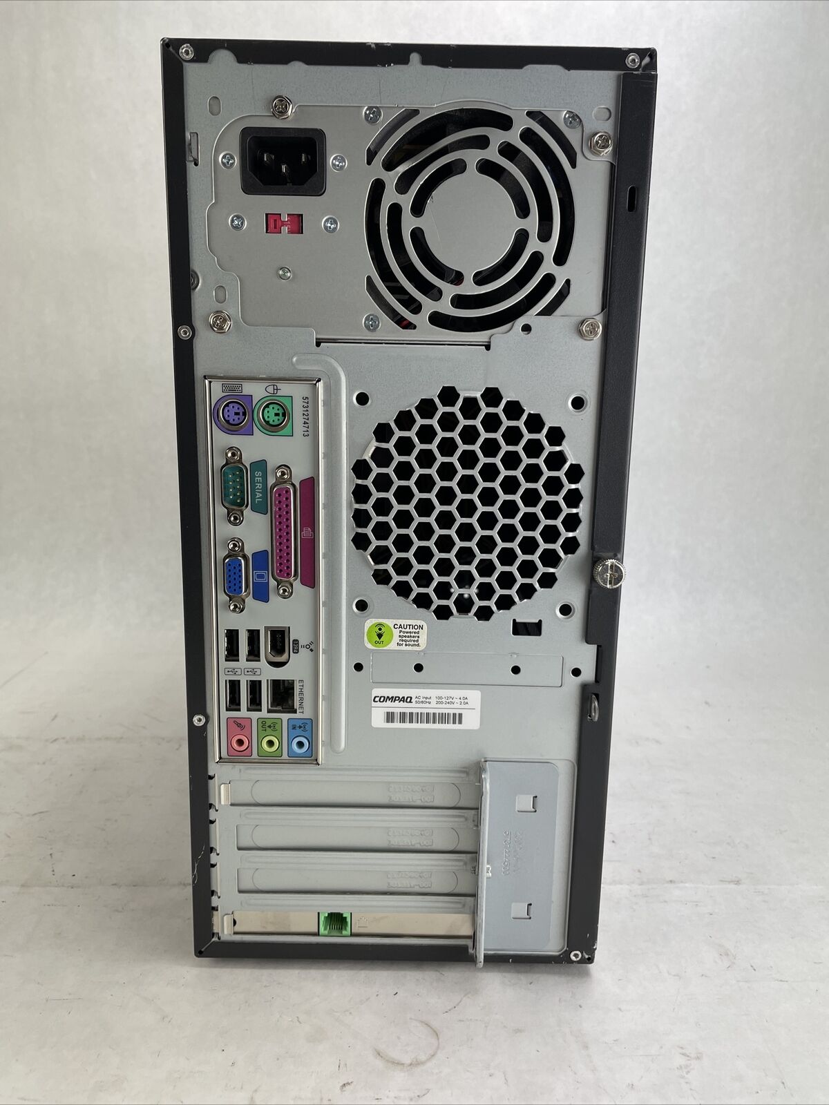 HP Presario S 600CL MT AMD Athlon 2.08GHz 512MB RAM No HDD No OS