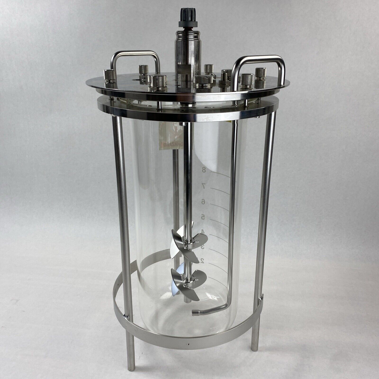 Sartorius 8L Liter Glass Vessel Bioreactor