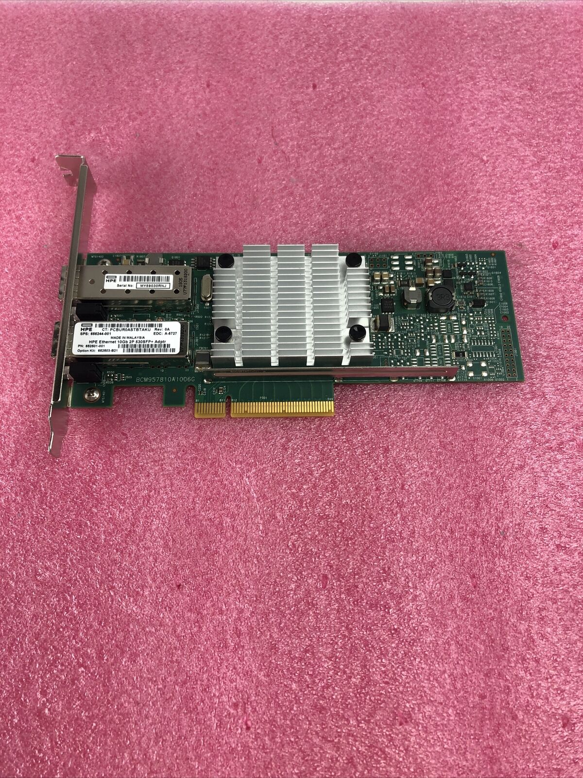 HPE Ethernet 10GB 2P 530SFP 652501-001