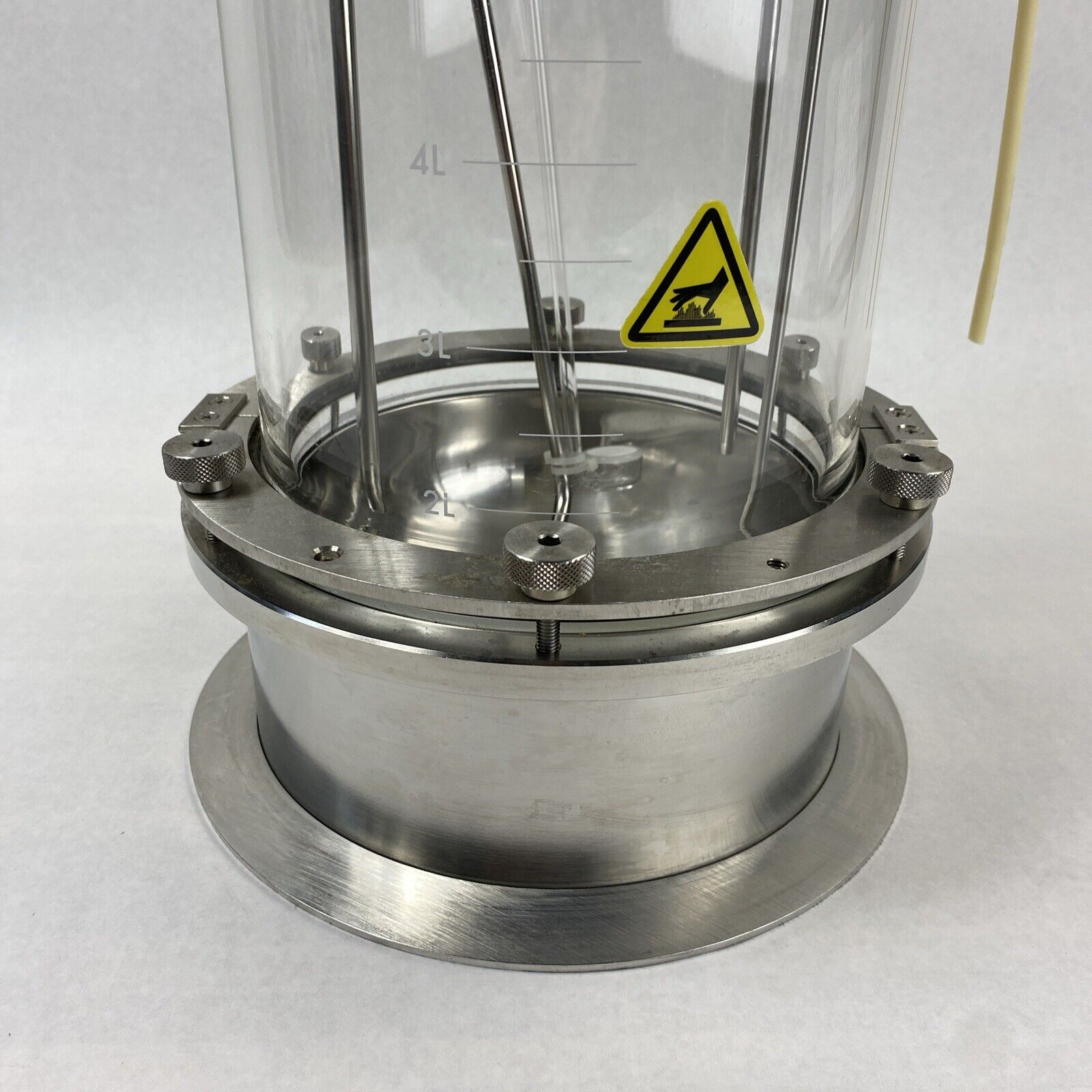 New Brunswick Scientific 5L Vessel Fermentor Bioreactor Q798700