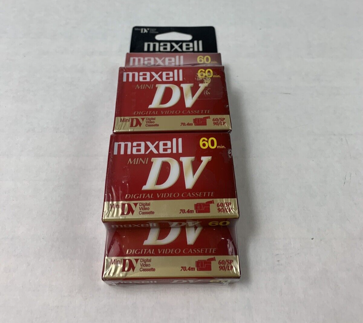 5-Pack Maxwell DVM60SE Digital Video Cassette