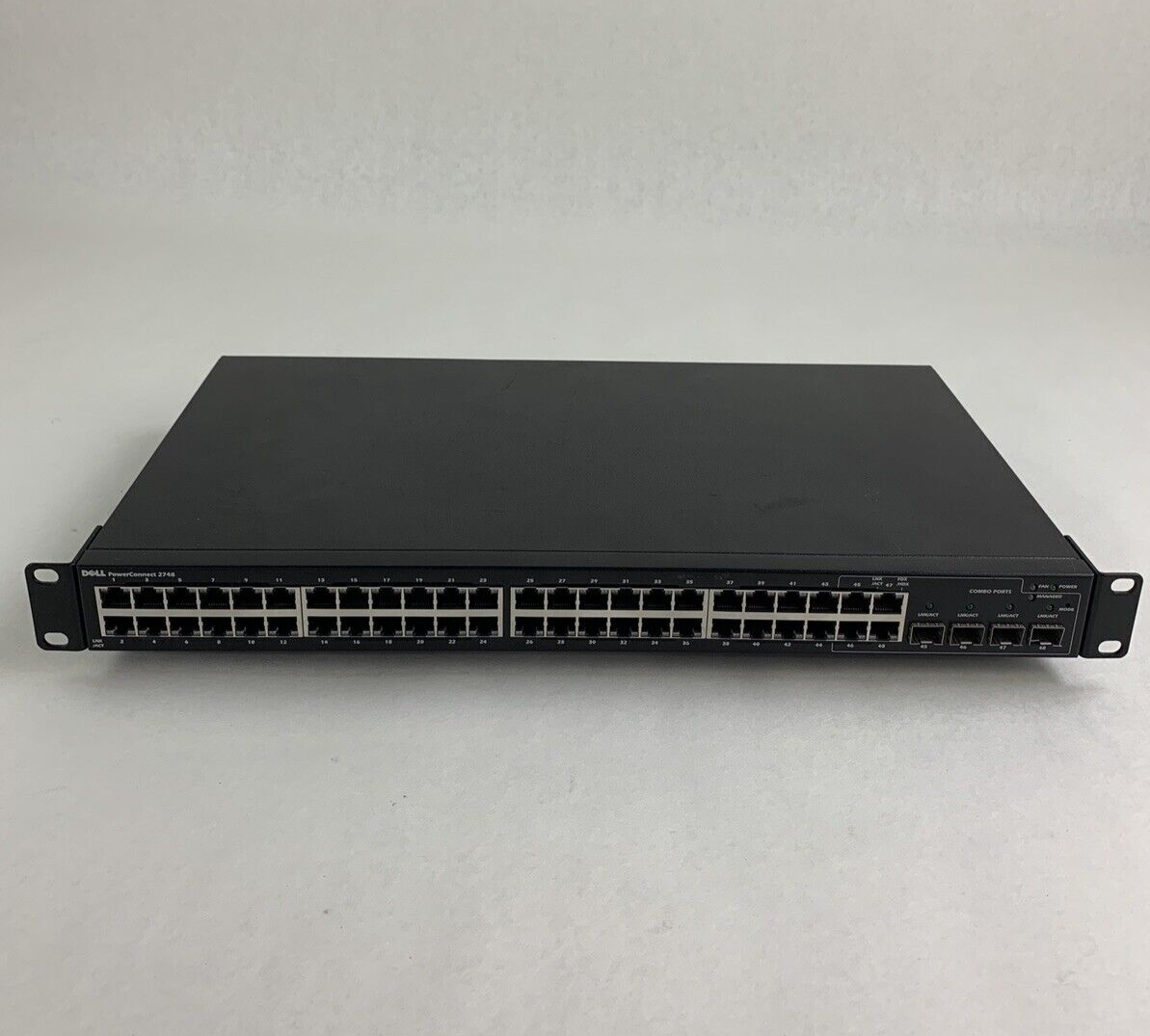 Dell PowerConnect 2748 2J977 48-PORT Gigabit Ethernet Switch Tested