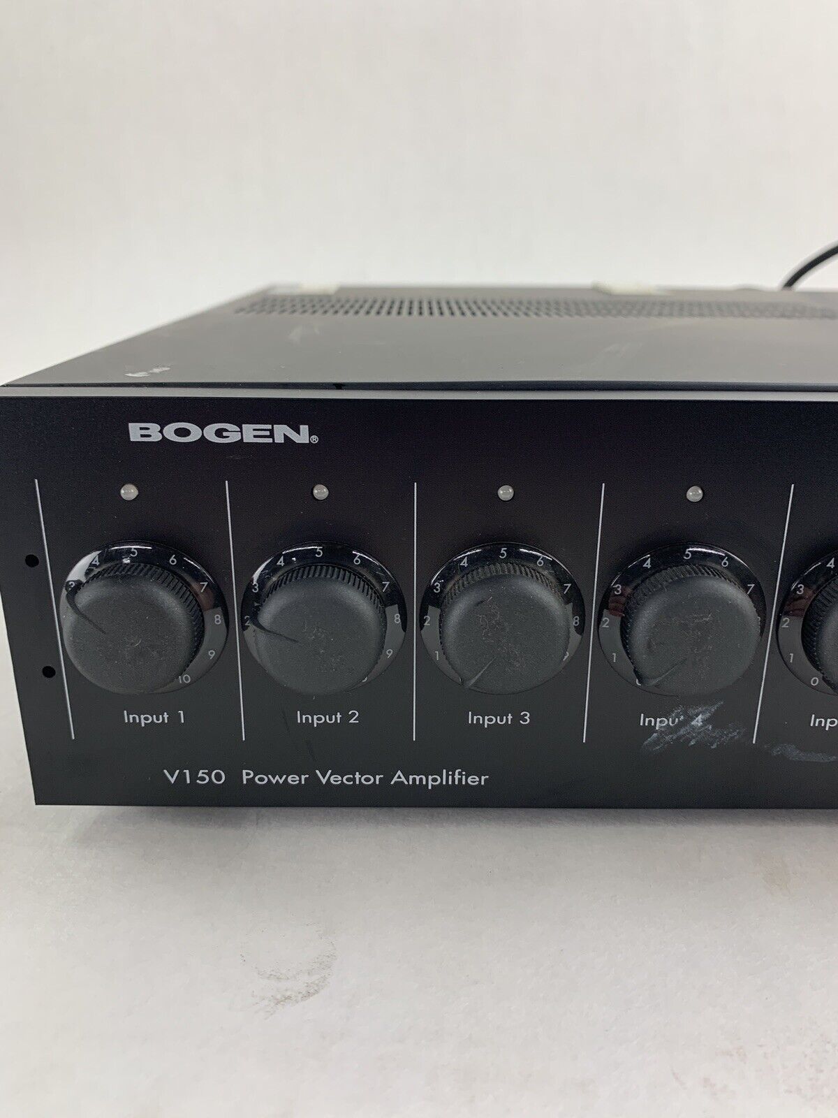 Bogen V150 Power Vector Modular Input AMP 150W Power Tested No Input Card