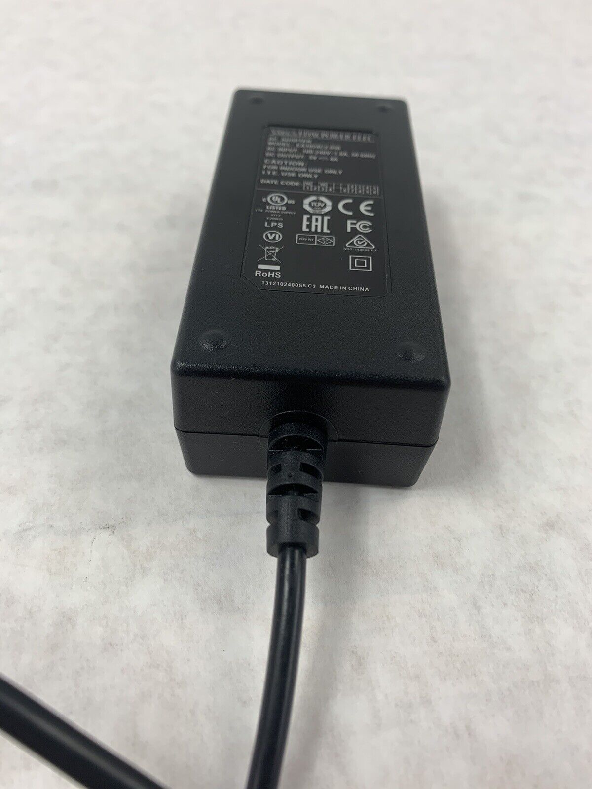 Genuine 4.8x1.7mm Edac AC/DC Adapter EA1024C2-050 Power Supply 5V 4A w/Cord