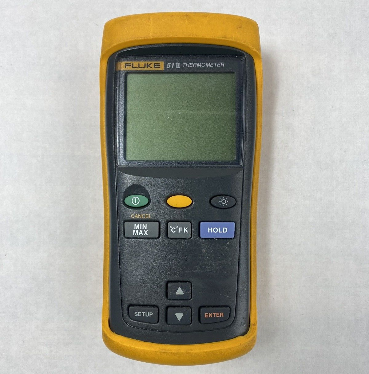 Fluke 51 II Single Input Digital Thermometer For Parts or Repair