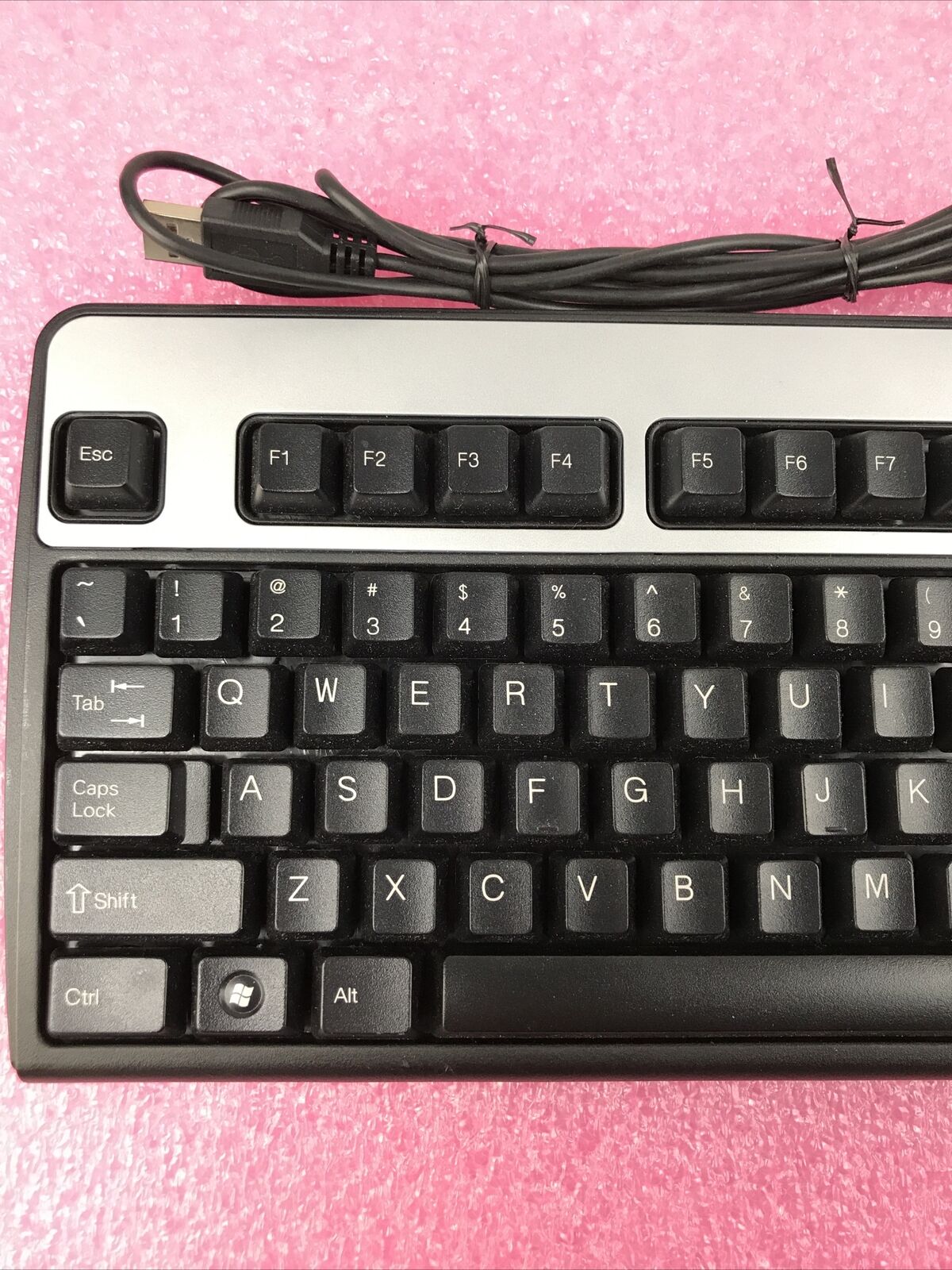 HP KU-0316 USB Wired 104-Key Layout Keyboard 434821002 (Lot of 3)