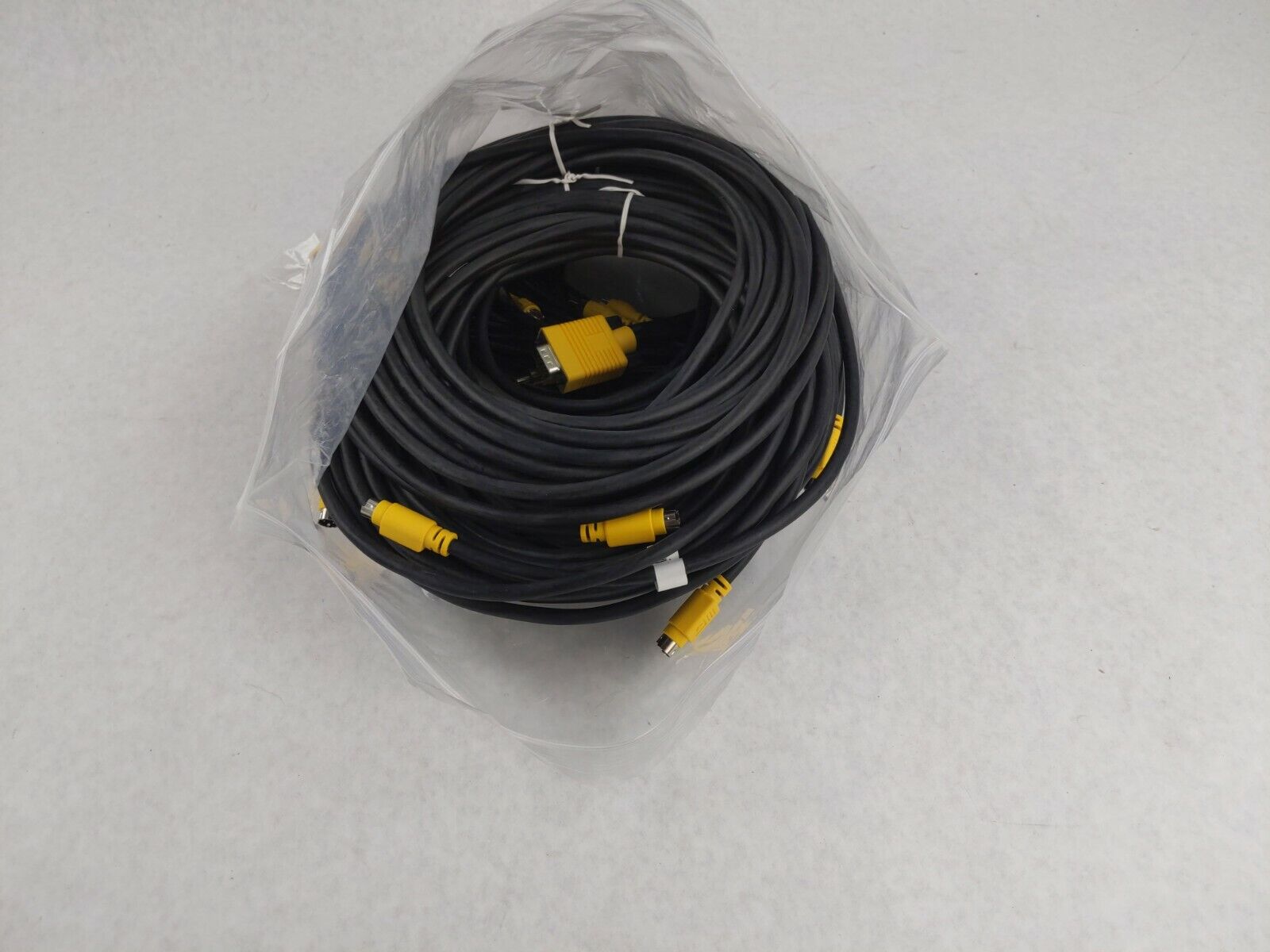 VS4000 Monitor Cables Lot of 9 2215-10305-001 1x VGA, 4x Composite, 4x S-Video