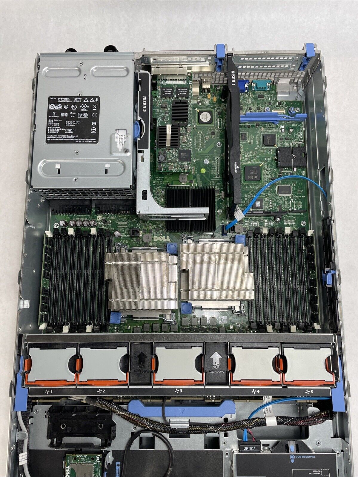 Dell Poweredge R710 Server 2x Intel Xeon E5649 2.53GHz 32GB RAM No HDD No OS