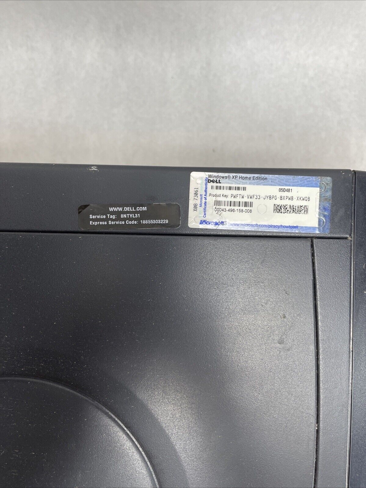 Dell Dimension 2400 MT Intel Pentium 4 2.2GHz 256MB RAM No HDD No OS