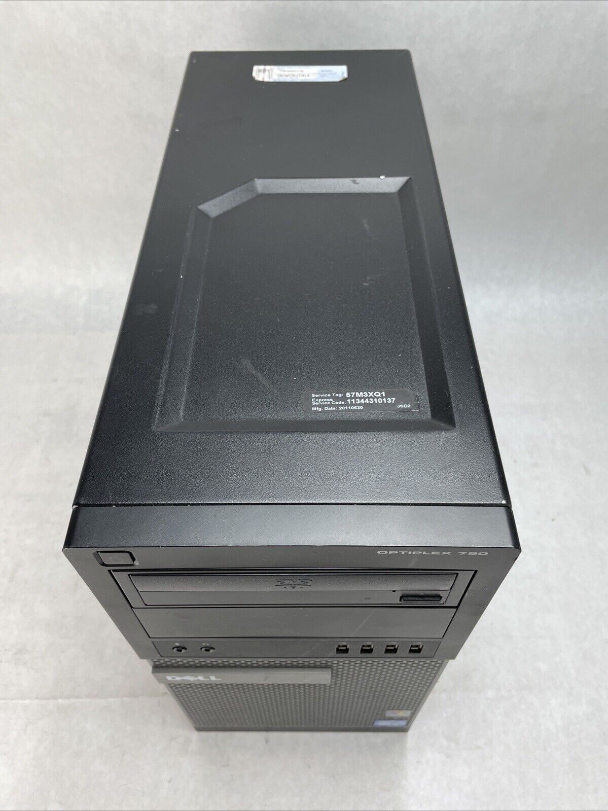 Dell Optiplex 790 MT Intel Core i5-2400 3.1GHz 4GB RAM No HDD No OS