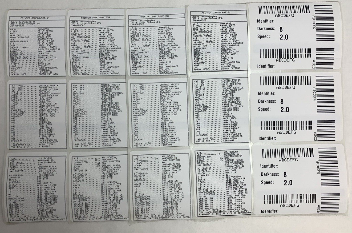 Zebra R110Xi4 Thermal Label Printer 203 DPI Tested Parallel Network USB Serial