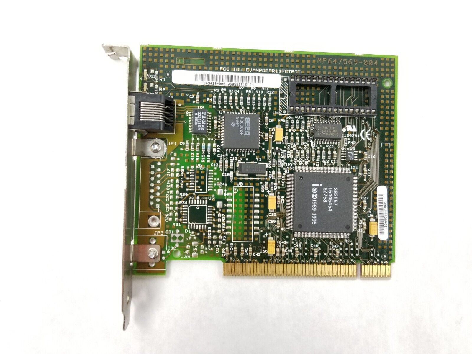 Intel Single-Port RJ-45 Ethernet PCI Network Adapter