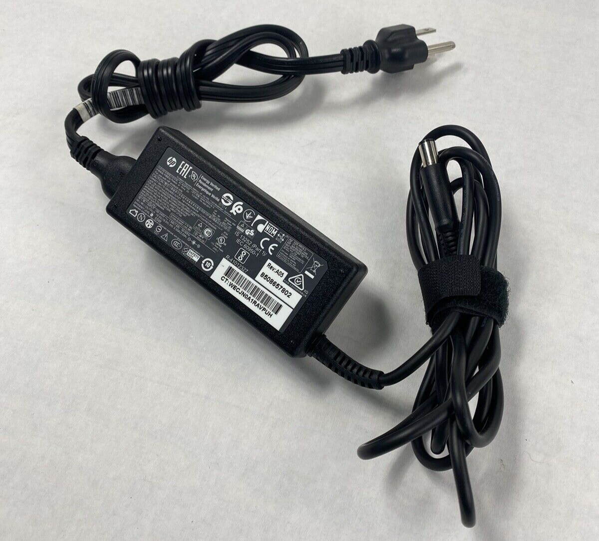 Lot of 10 Genuine HP PPP019L-S 19.5V 65W Power Adapter HP Part No. 756413-001