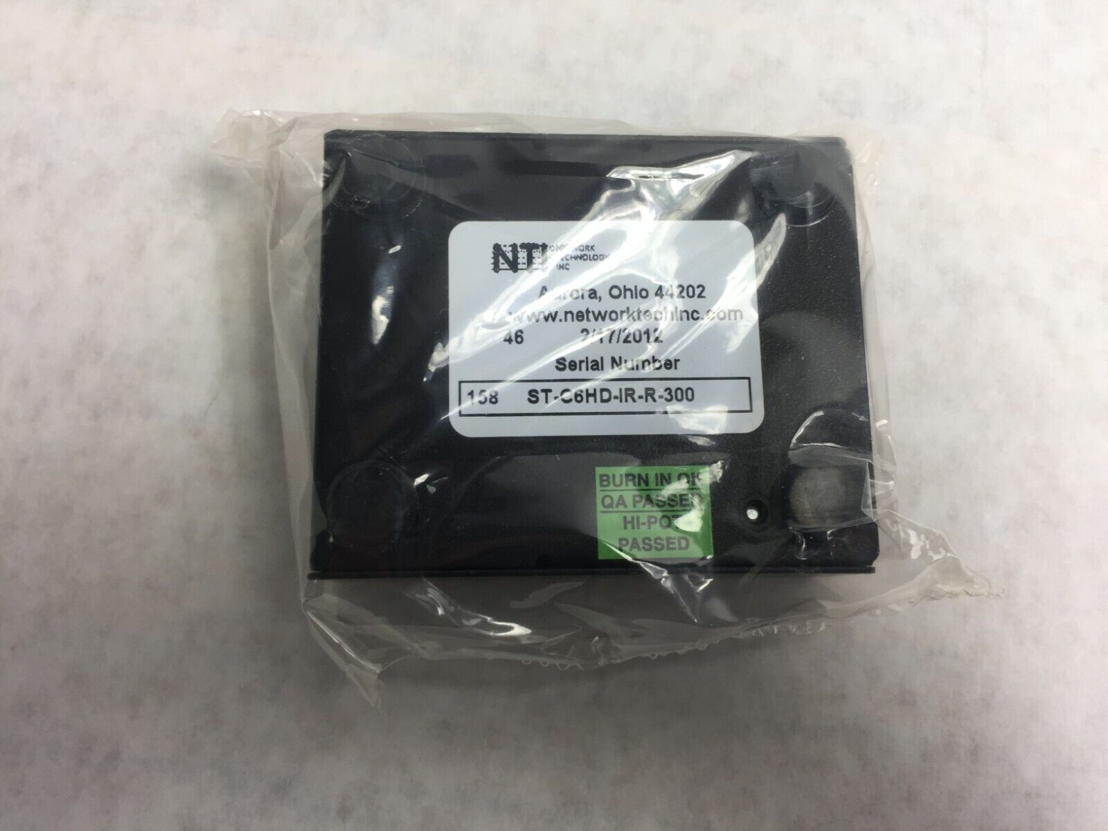 NTI ST-C6HD-IR-R-300 Xtendex Remote Unit Only