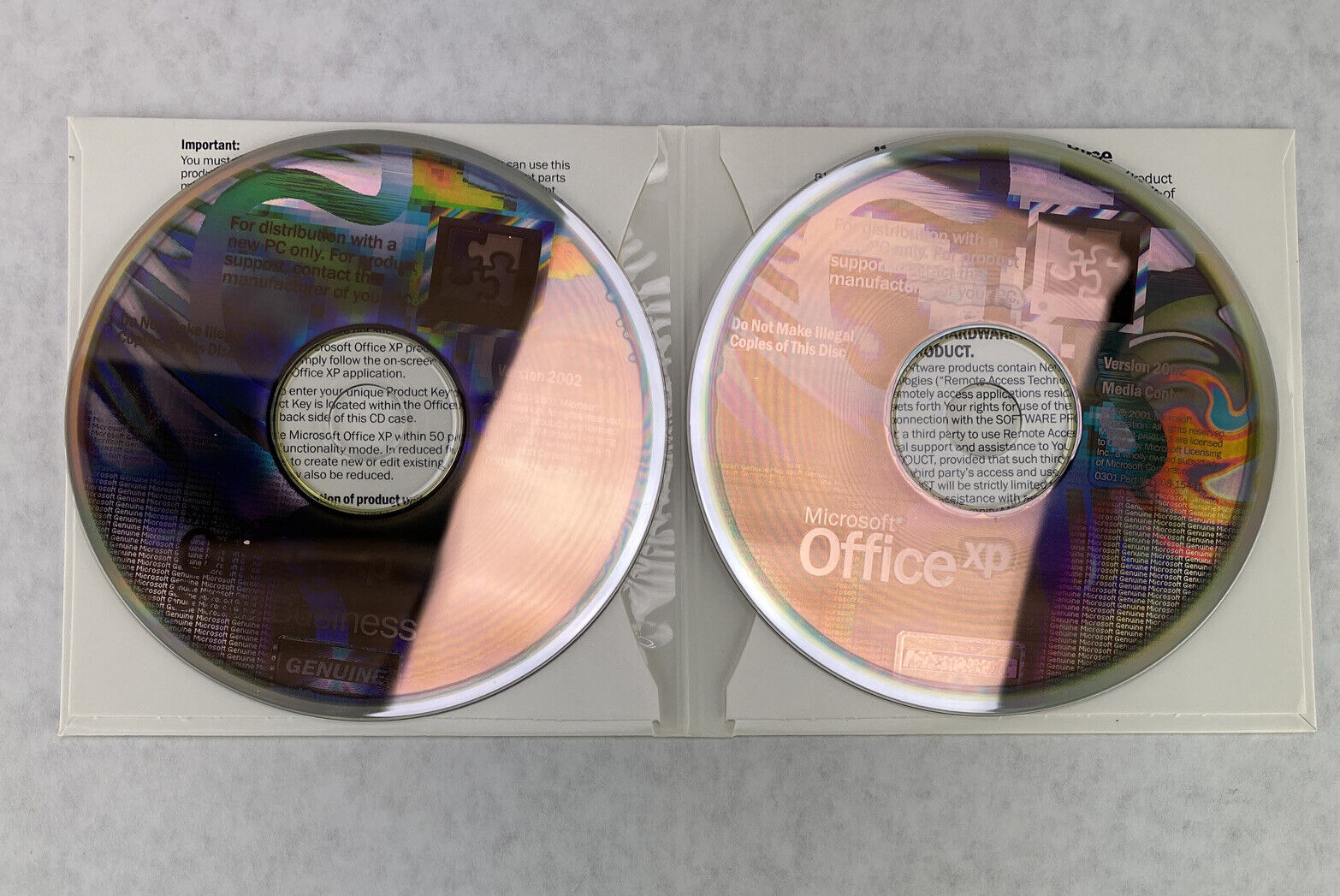 Microsoft Office XP Small Business Edition SBE w/ Dell Product Key (Lot of 5)