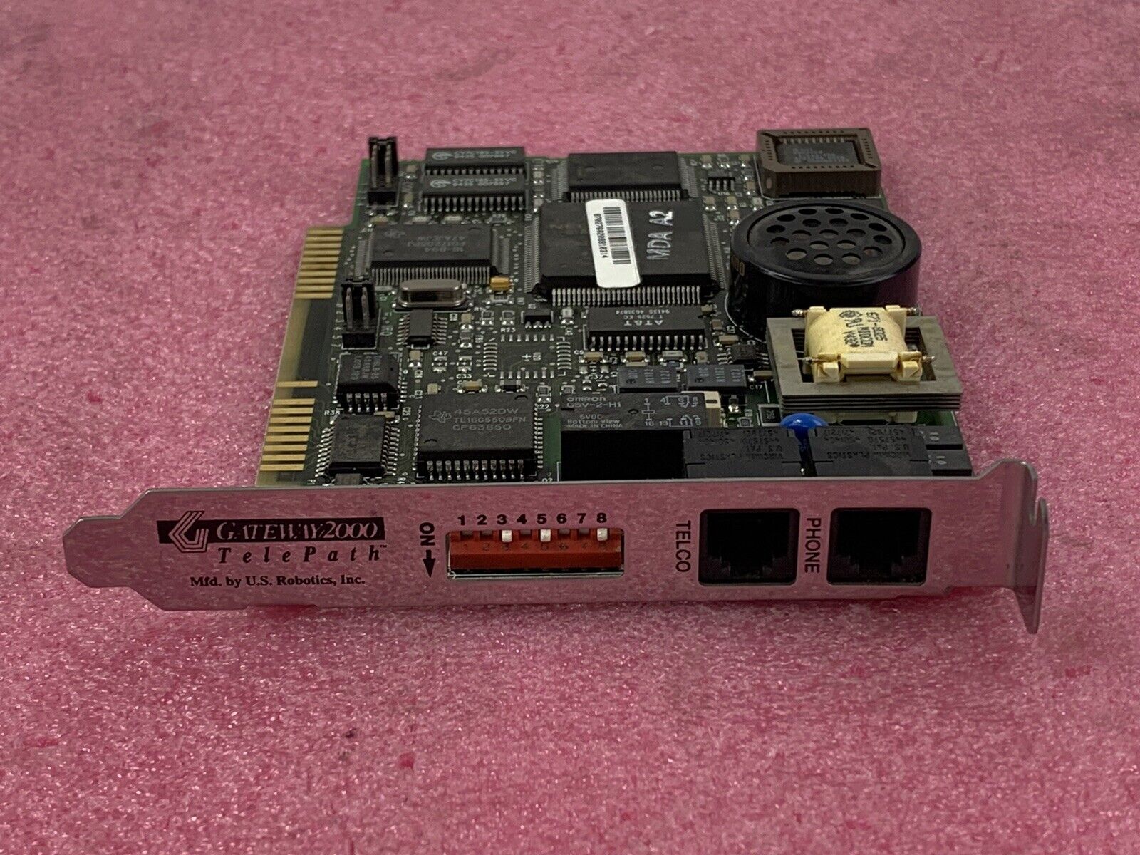 US Robotics 2710594 8-Bit 14.4K Internal Sportster Faxmodem ISA Card 0266