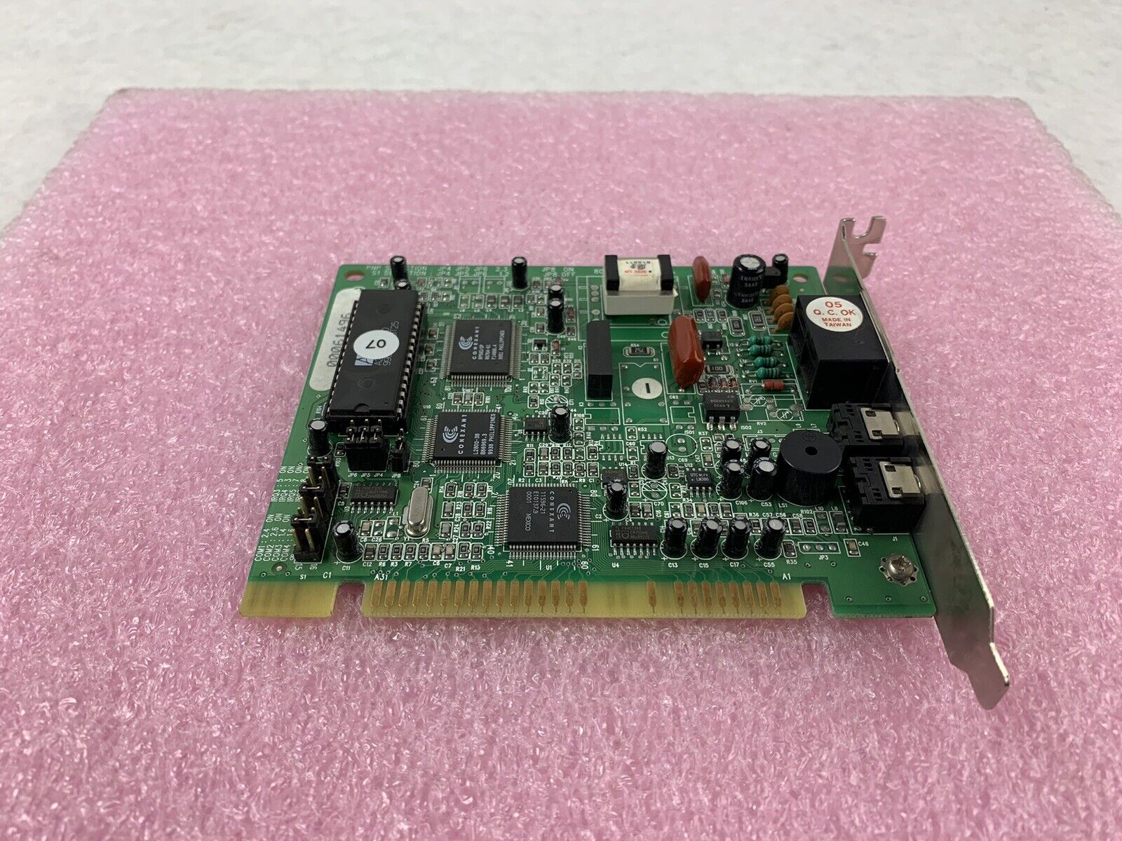 V1456VHQ-R5 8 bit ISA card 56k Dial Up Modem