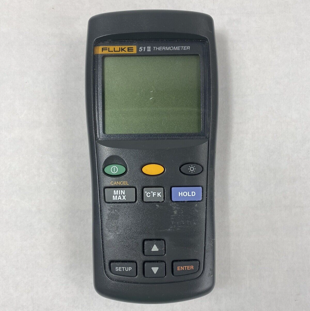 Fluke 51 II Single Input Digital Thermometer For Parts or Repair