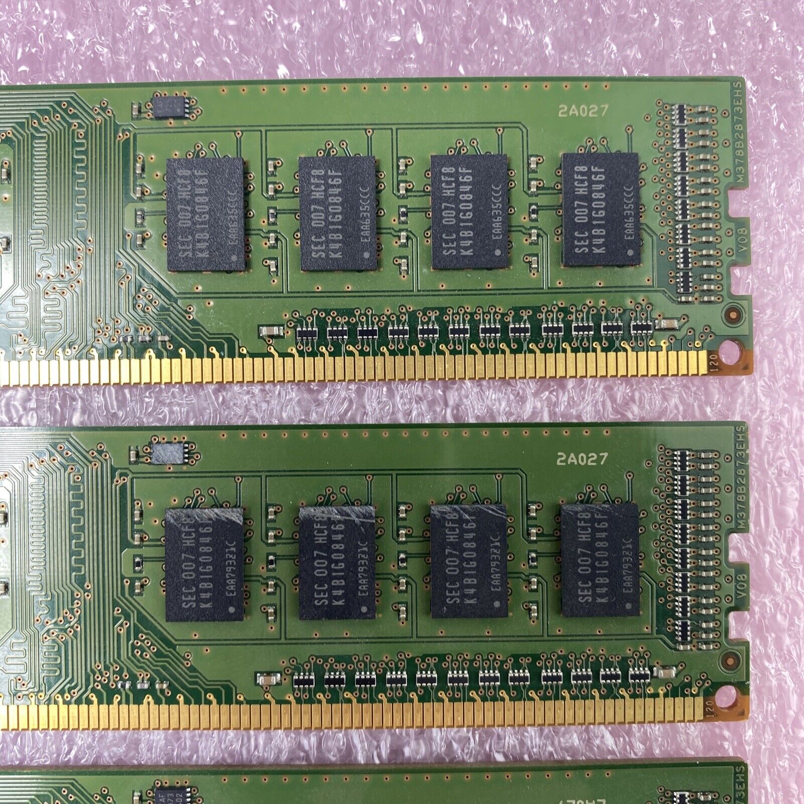 Lot( 4 ) 1GB Samsung M378B2873FHS-CF8 1Rx8 PC3-8500U Desktop RAM Memory