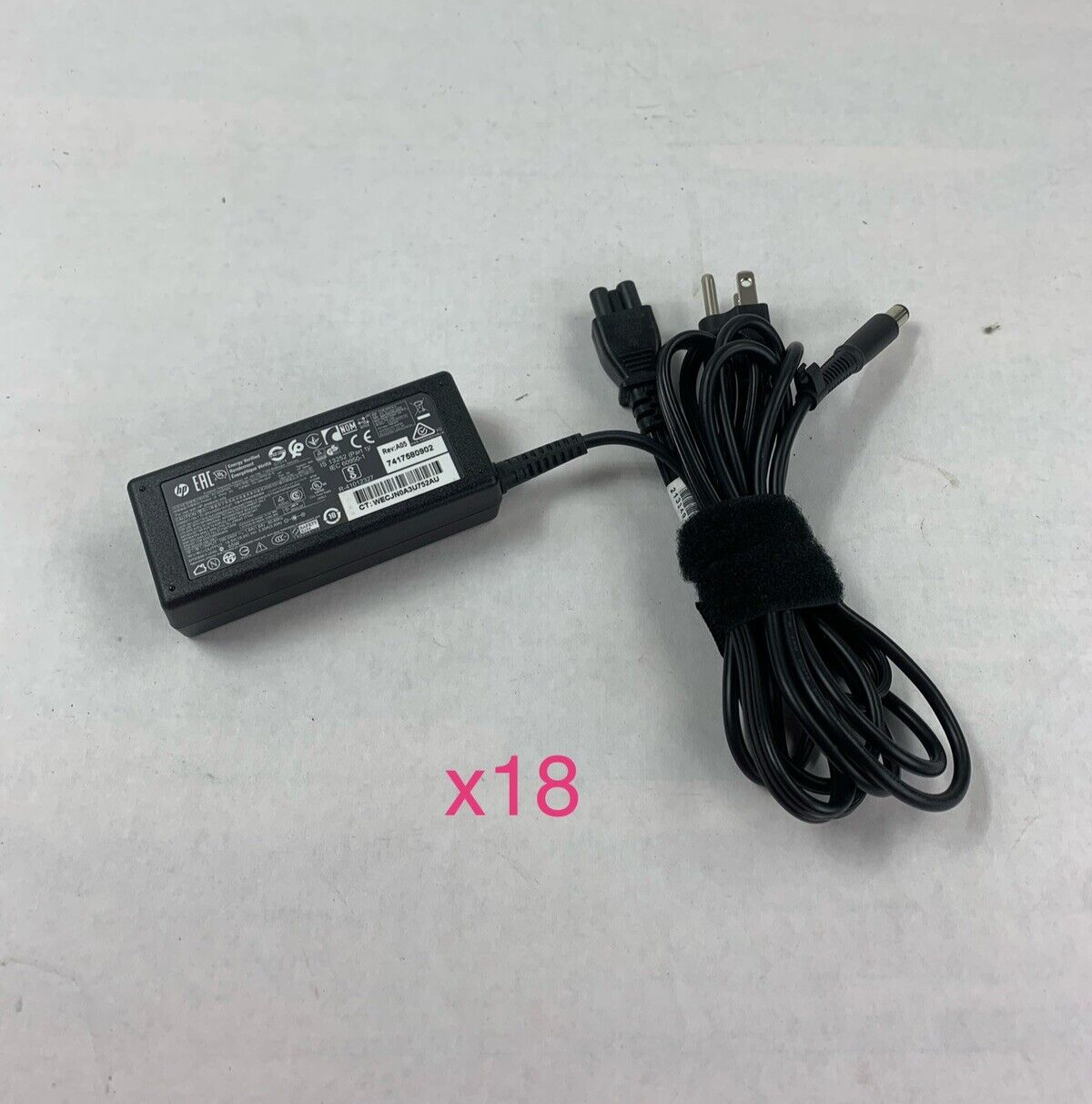 Mixed Lot of 18 HP 65W 19.5V 3.33A AC DC Adapter Charger