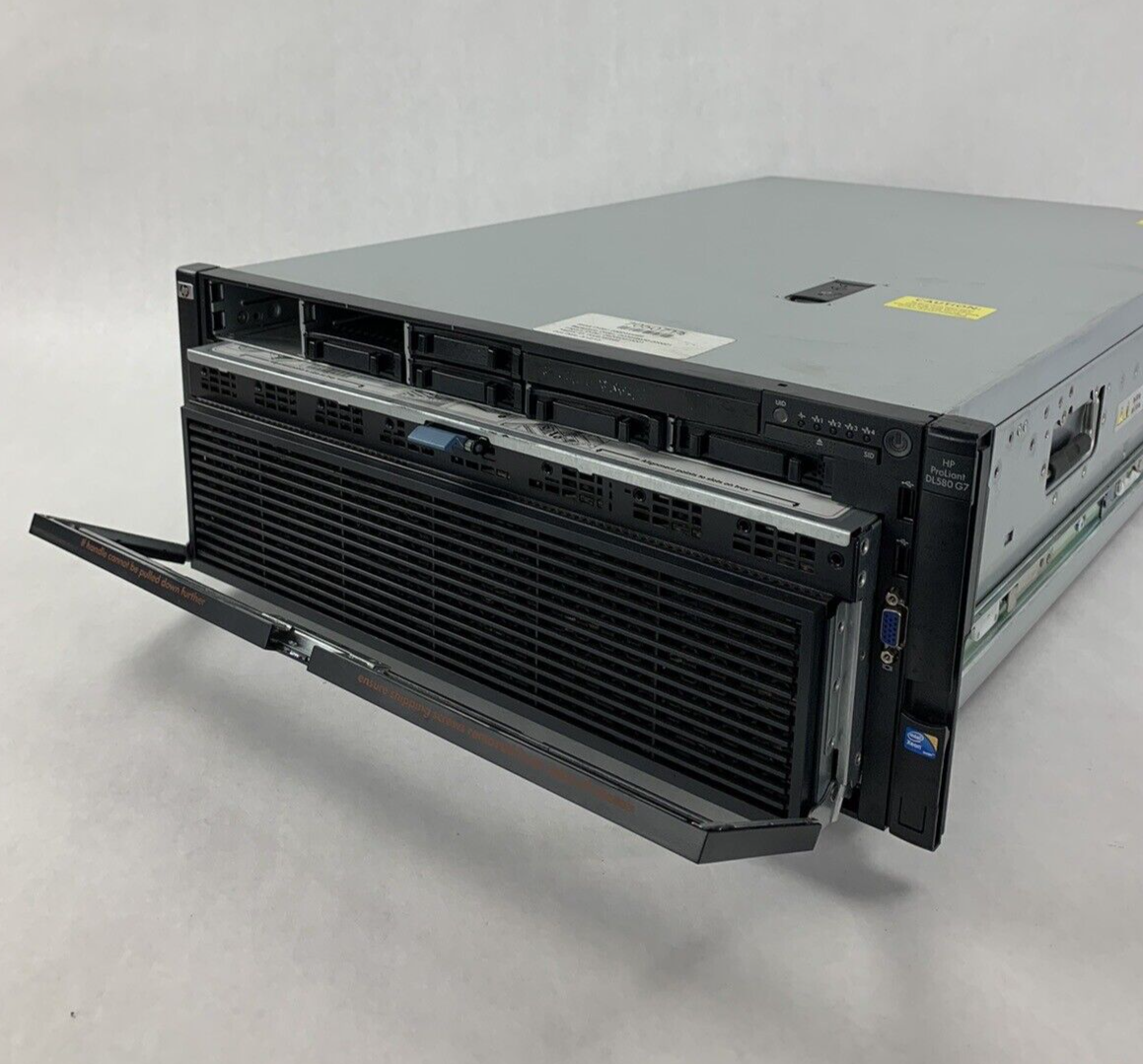 HP Proliant DL580 G7 2x Xeon E7-8867L 2.13 GHz 96 GB RAM No OS NO HDD