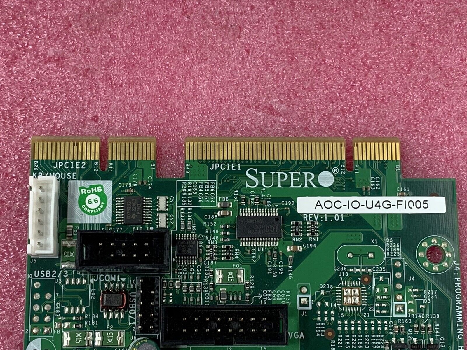 SUPERMICRO AOC-IO-U4G-FI005 Fortinet Network Switch Internal Card