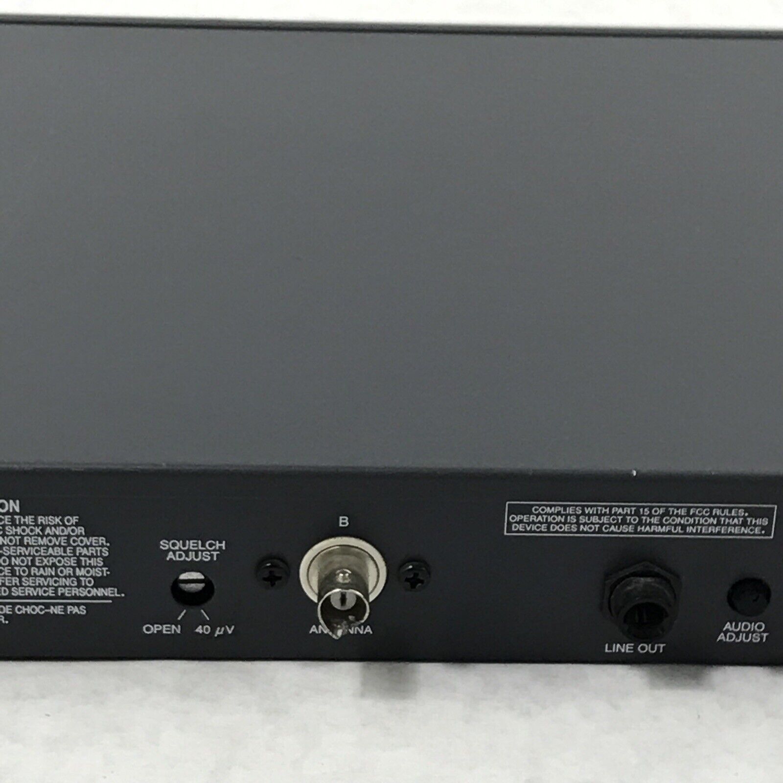 EV Electro-Voice MR2500 Dual Diversity Wireless Receiver 0.5A 120V