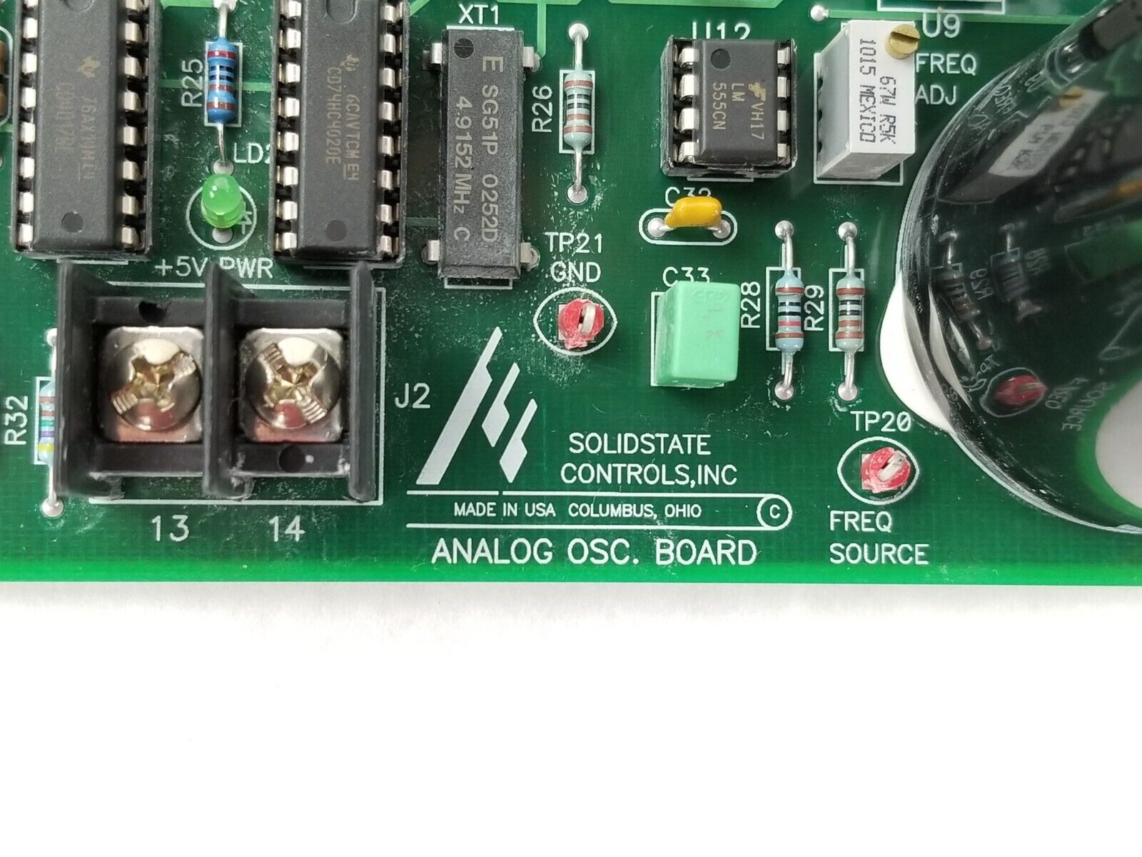 Ametek 80-9230400-90 SCI Solid State Controls Analog OSC Board