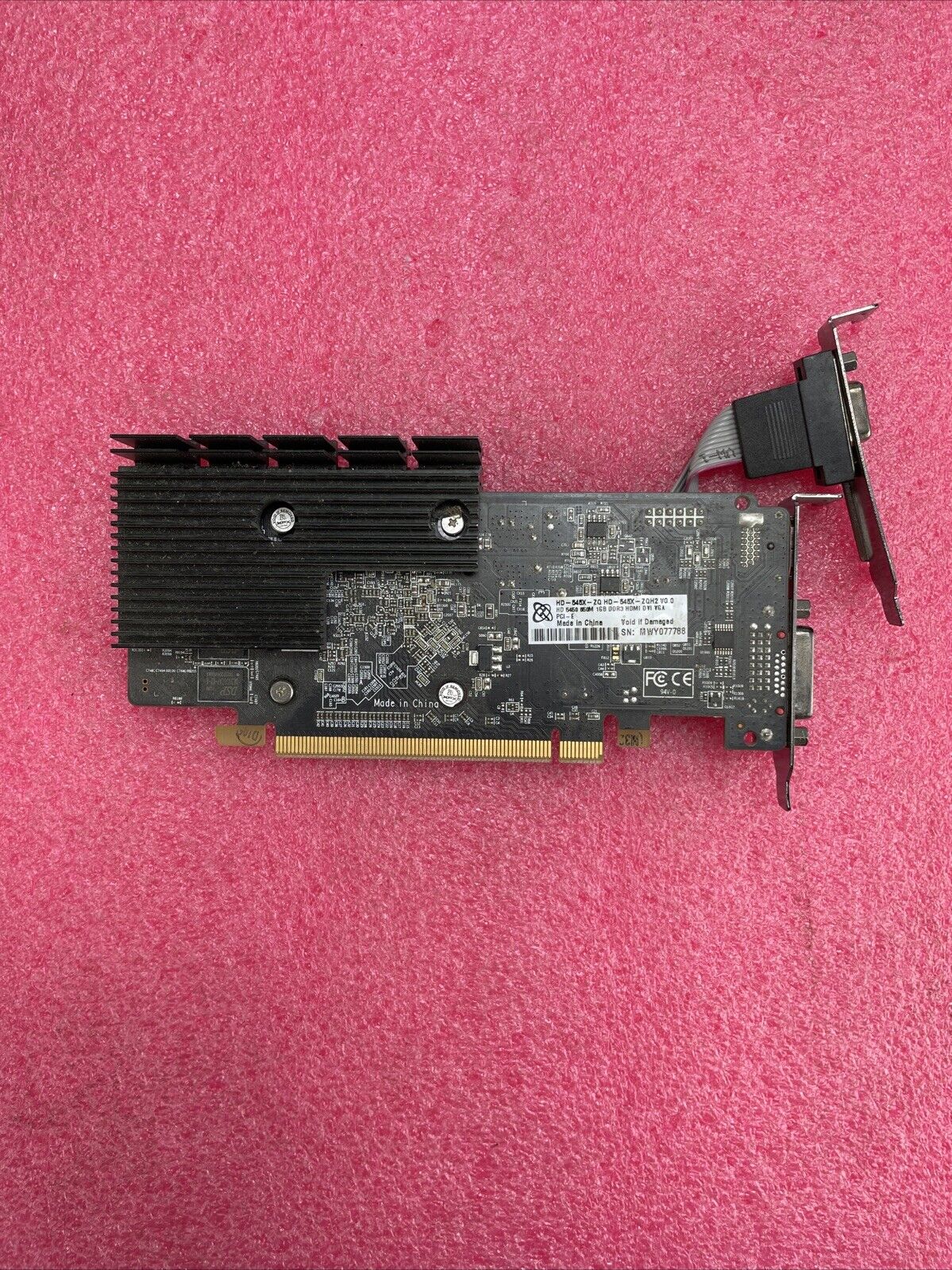 XFX ATI Radeon HD 5450 650M 1GB DGGR3 HDMI DVI PCIe Graphics Card