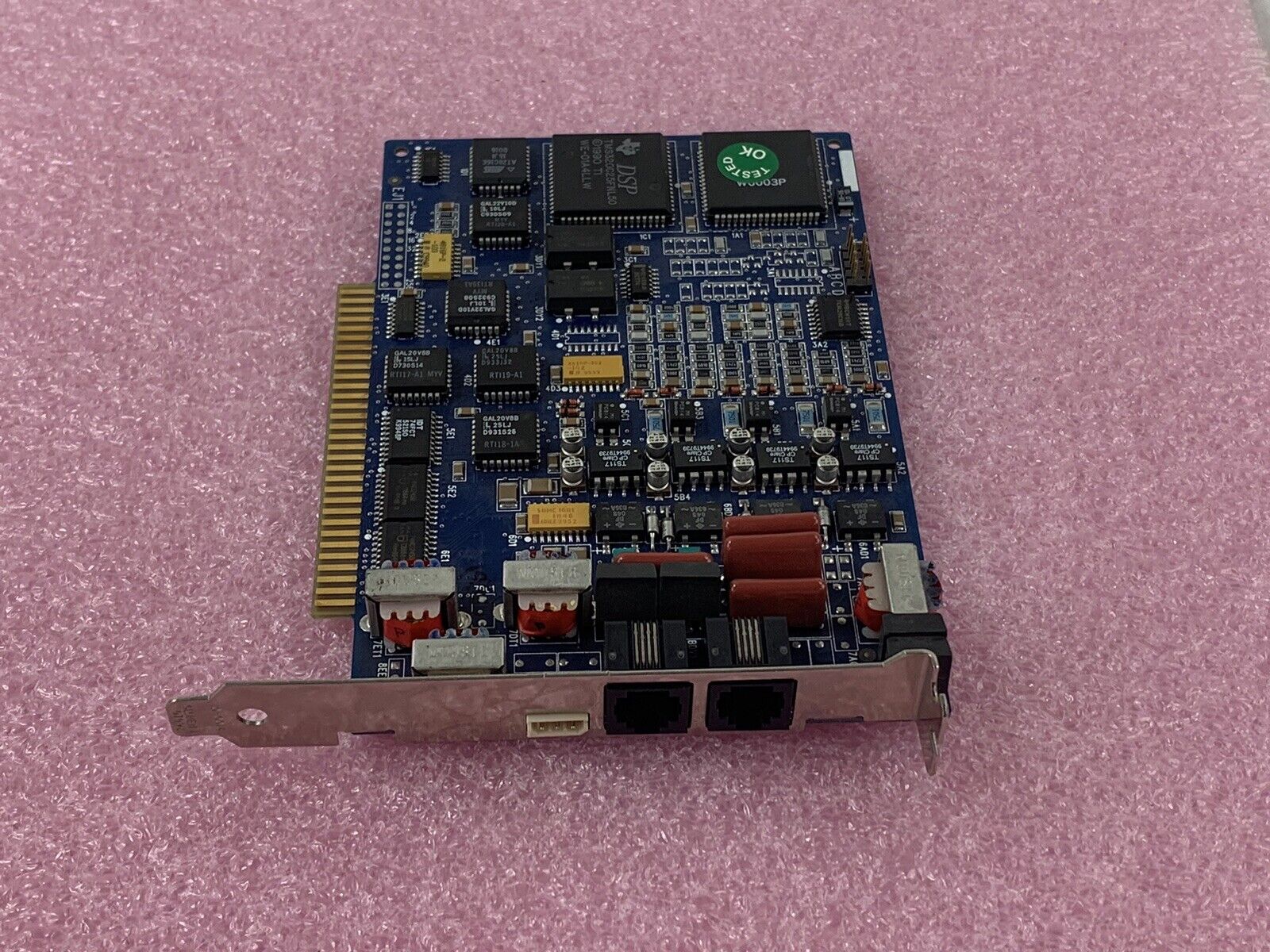 Rhetorex Inc RDSP-M6 4 Port Analog Voicemail Card 1A9USA-75391-VM-E