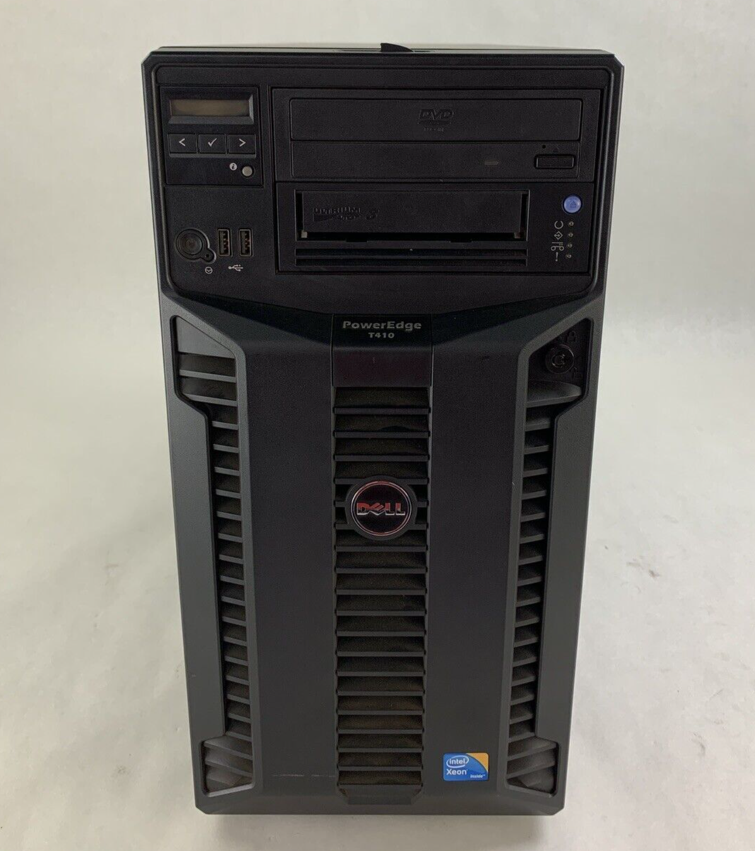 Dell PowerEdge T410 Server 2x Xeon E5620 2.4 GHz 4 GB Ram No OS No HDD