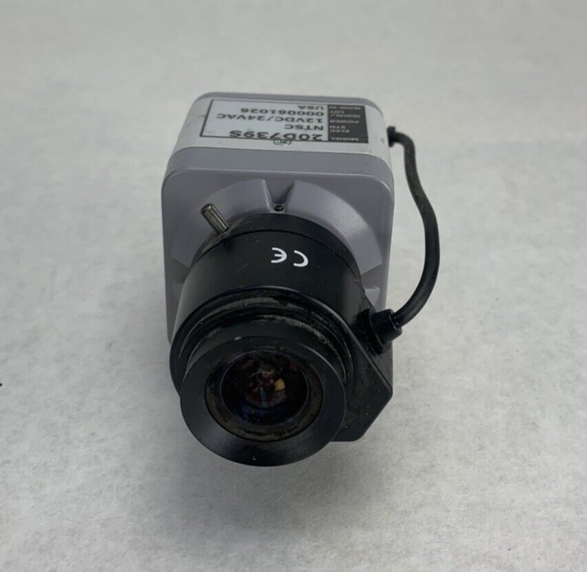 Sanyo 20D739S Color Camera with CCTV Lens 2.8mm F1.4