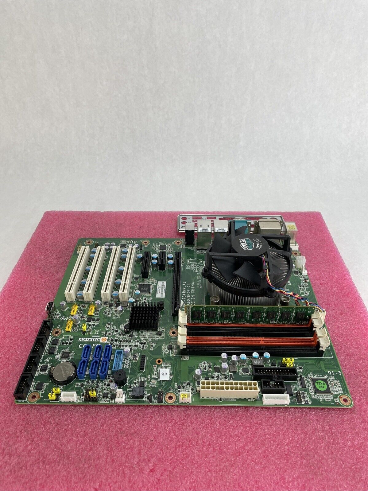 Advantec AIMB-784 Motherboard Intel Core i7-4770s 3.1GHz 8GB RAM w/Shield