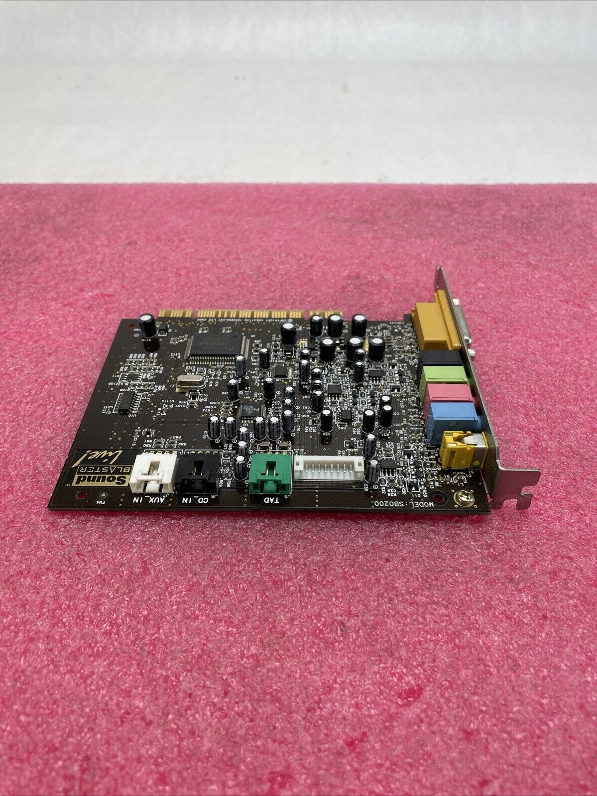 Creative Labs Sound Blaster Live! SB0200 PCI Audio Card