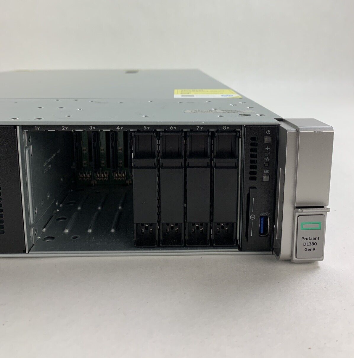 HP ProLiant DL380 G9 Server 2x Xeon E5-2697v3 2.6 GHz 64 GB RAM No HDD No OS