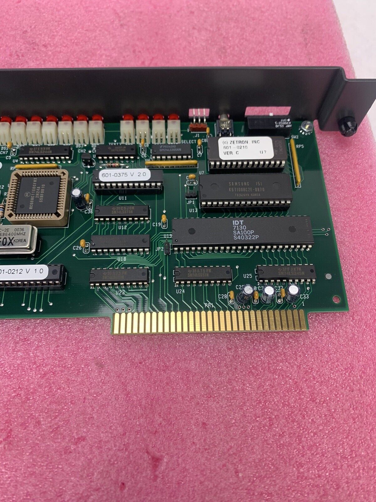 Zetron Octal Serial Card 2000 Series 702-9191 Model 2000