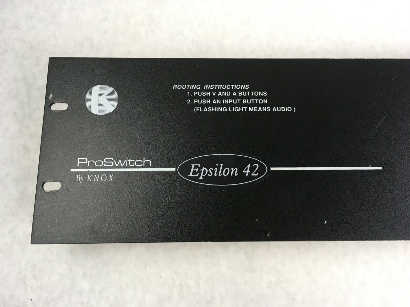 Knox ProSwitch Epsilon 42 4x2 Audio Video Control Board