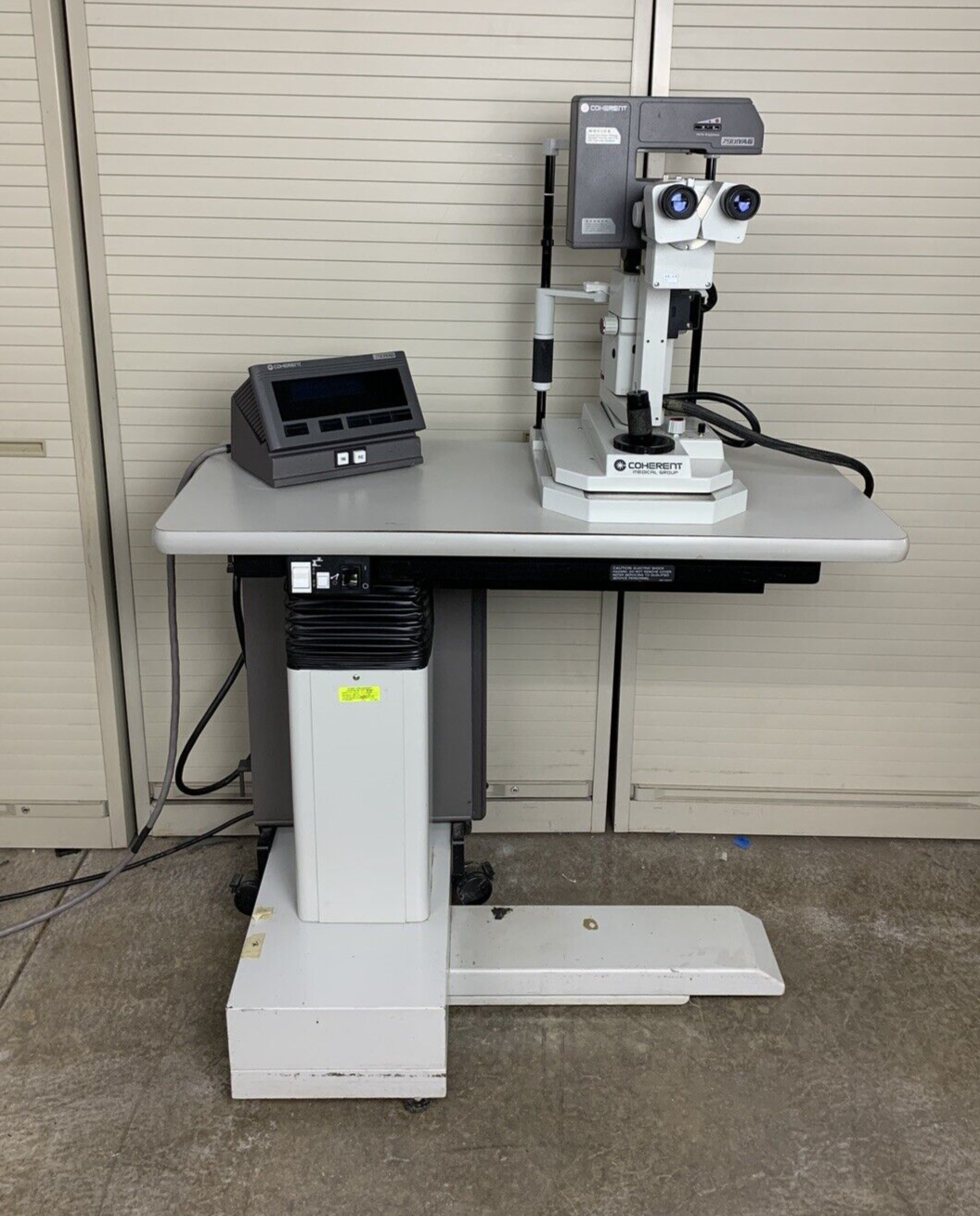 Coherent Lumens 7901YAG Ophthalmic Laser LDS20 Power and Table Tested