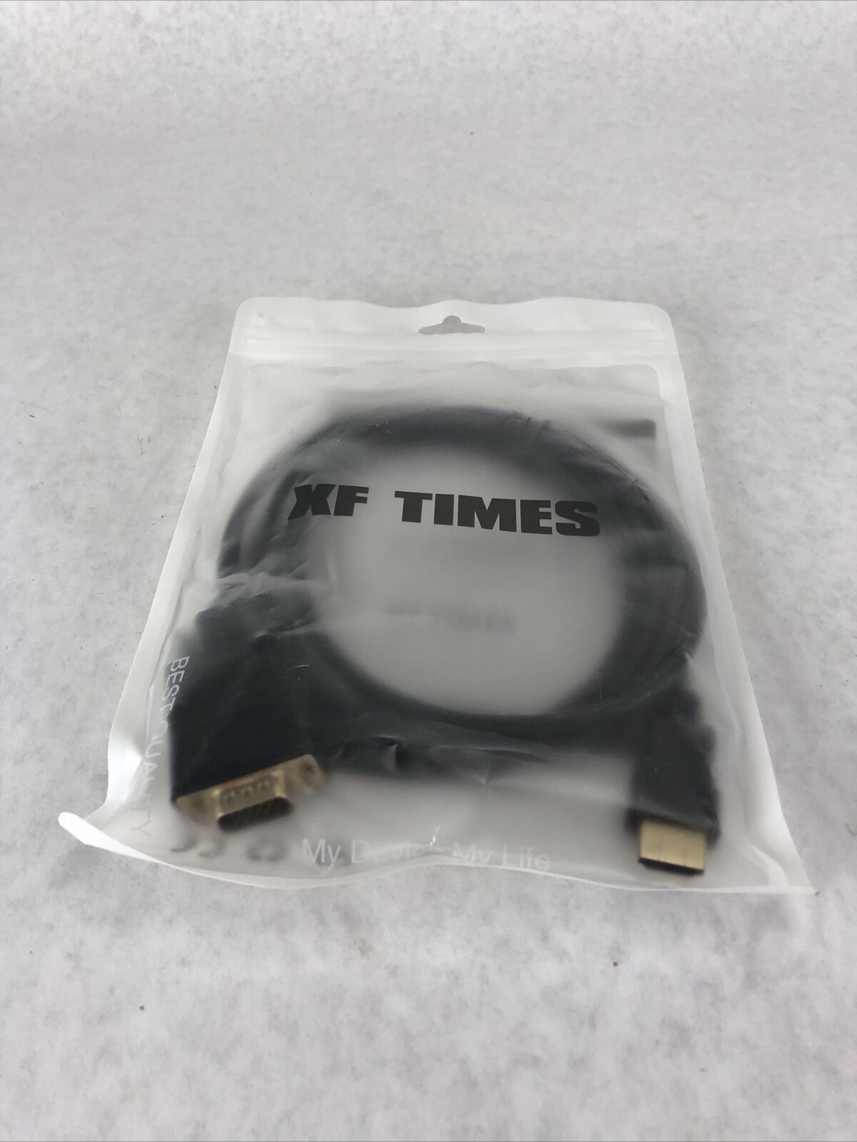 XF TIMES HDMI to VGA Gold Plated Active Video Adapter cable 6 Ft (Lot of 4)