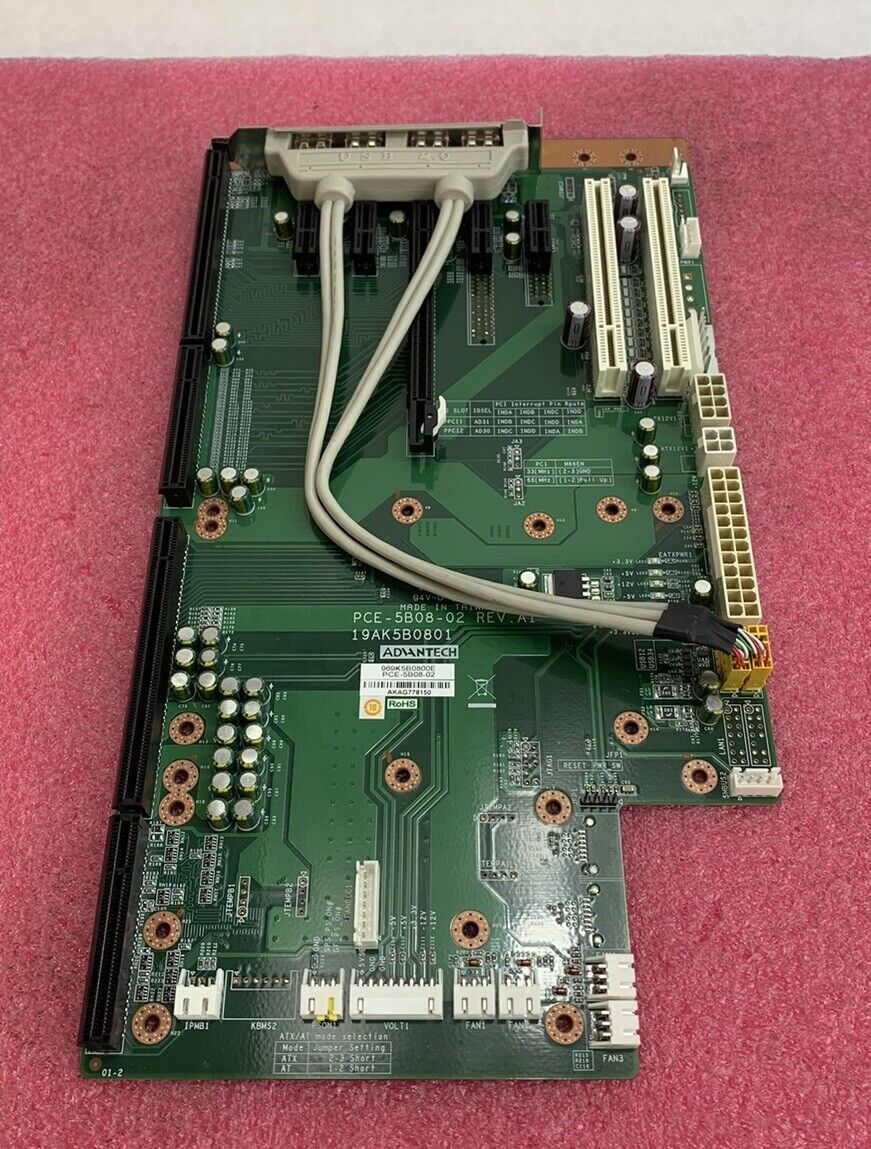 Advantech PCE-5B08-02 Rev A1 Interface Board