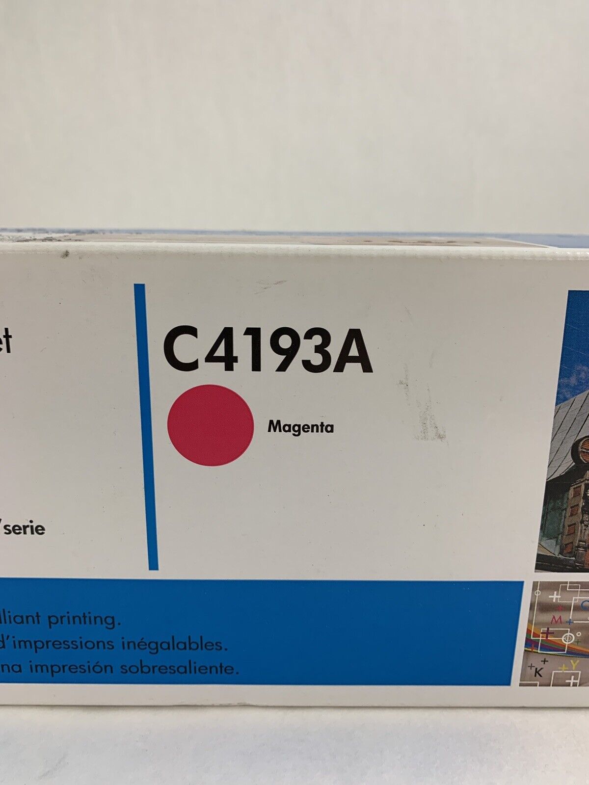 New Sealed OEM HP Laserjet C4193A MAGENTA Toner Cartridge LaserJet 4500 4550