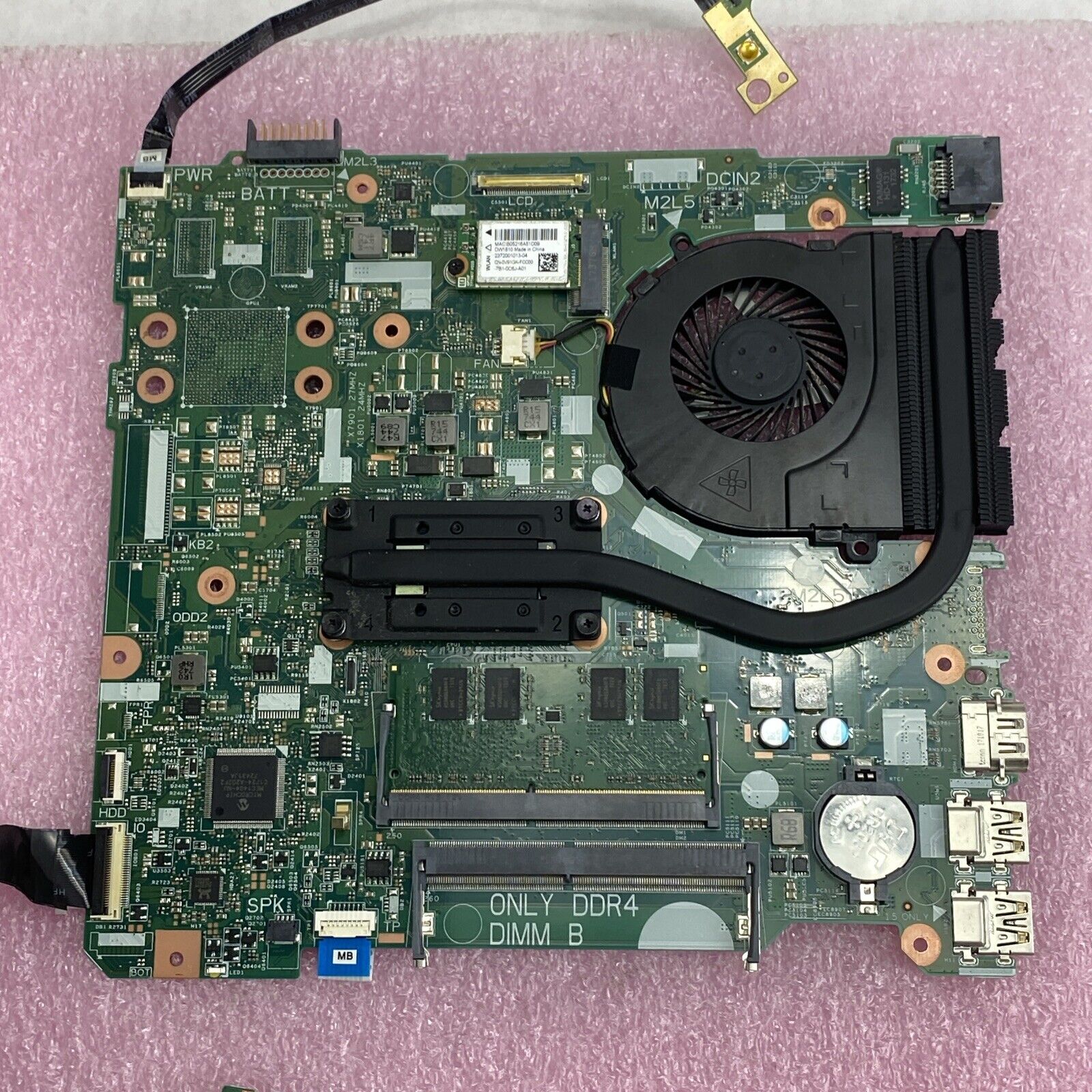 Dell Inspiron 15 3567 Motherboard i3-7100U 2.4 GHz 8GB RAM