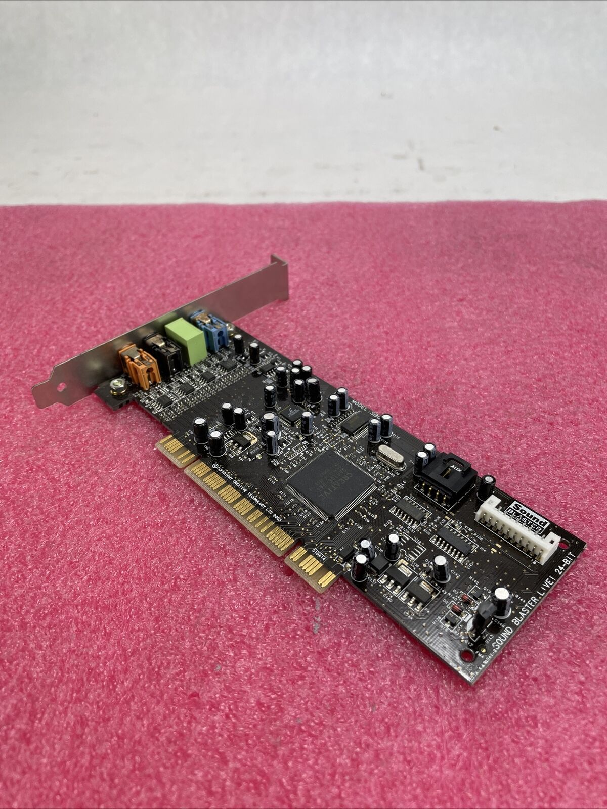 Creative Labs Sound Blaster SB0410 PCI Audio Card