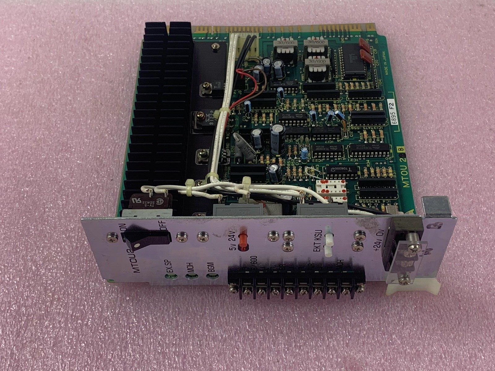 Toshiba Strata VI Card - MTOU2 - Tone Circuit Card