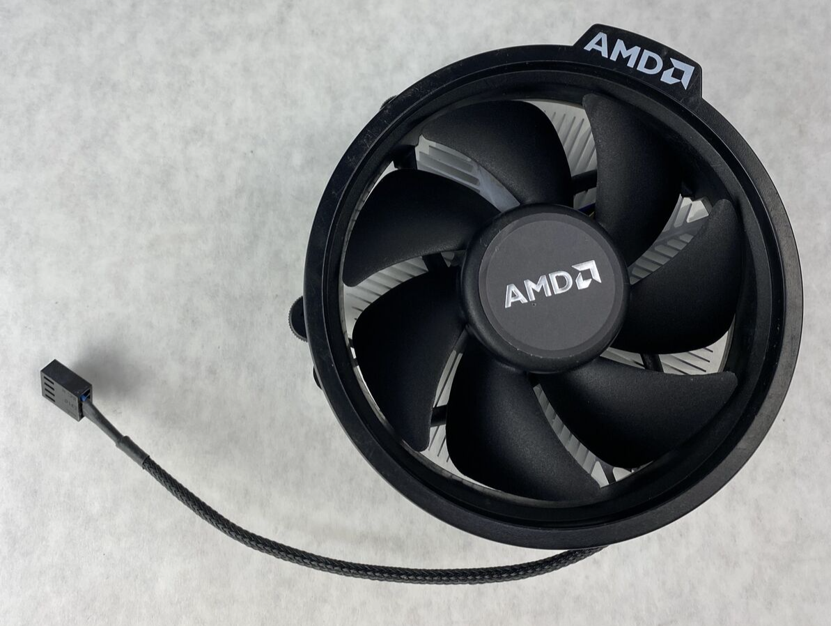 AMD Wraith Stealth Cooler Ryzen 5 2600 Cooling Fan + Heatsink