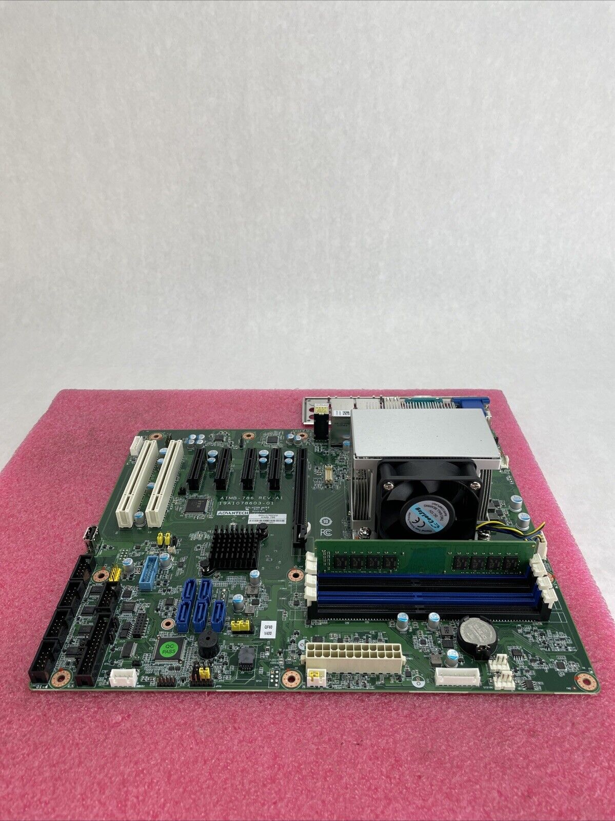 Advantech AIMB-786 Motherboard Intel Core i7-9700E 2.6GHz 8GB RAM w/Shield