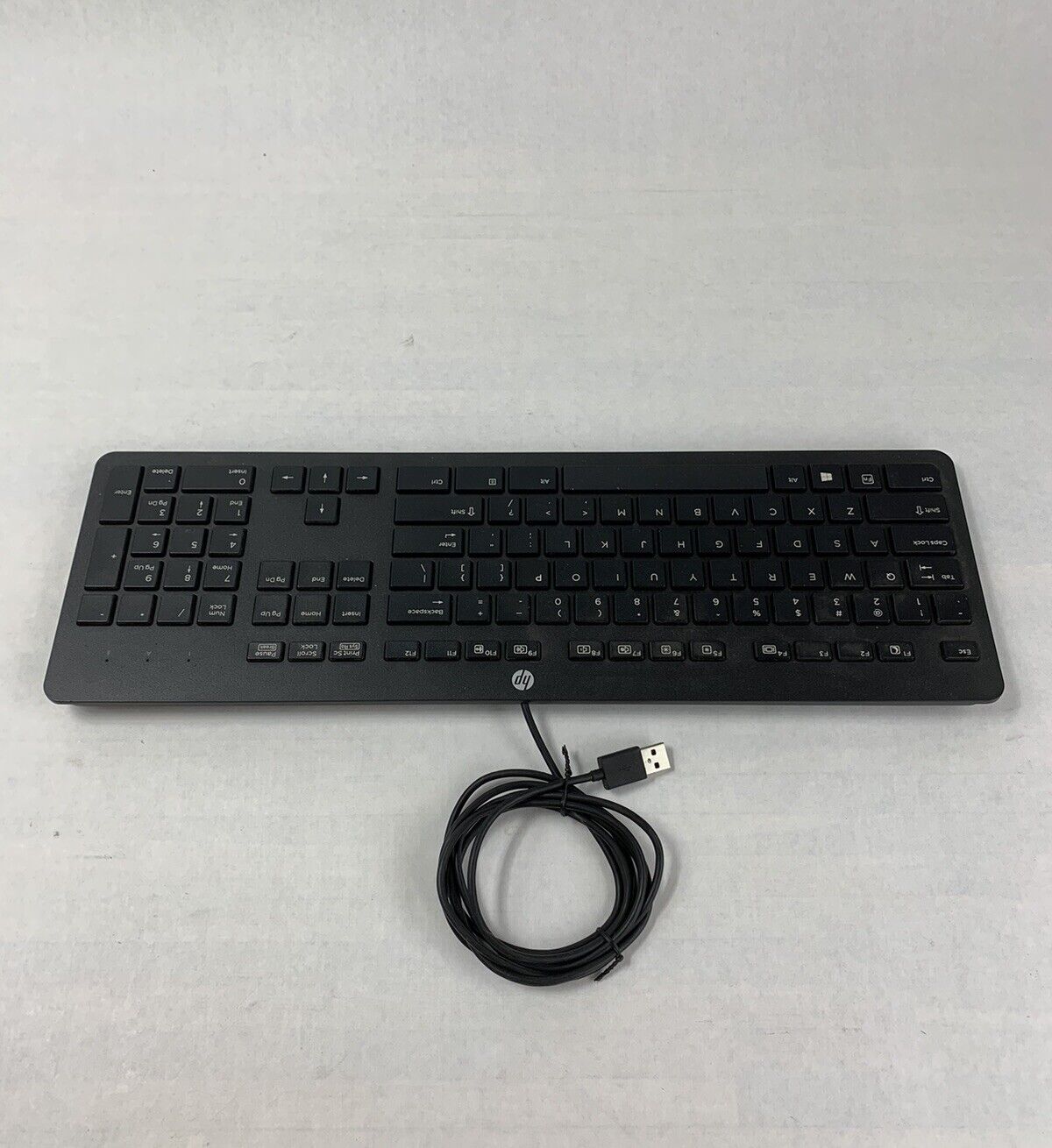 HP PH0U Slim USB Wired Keyboard (Lot of 2)