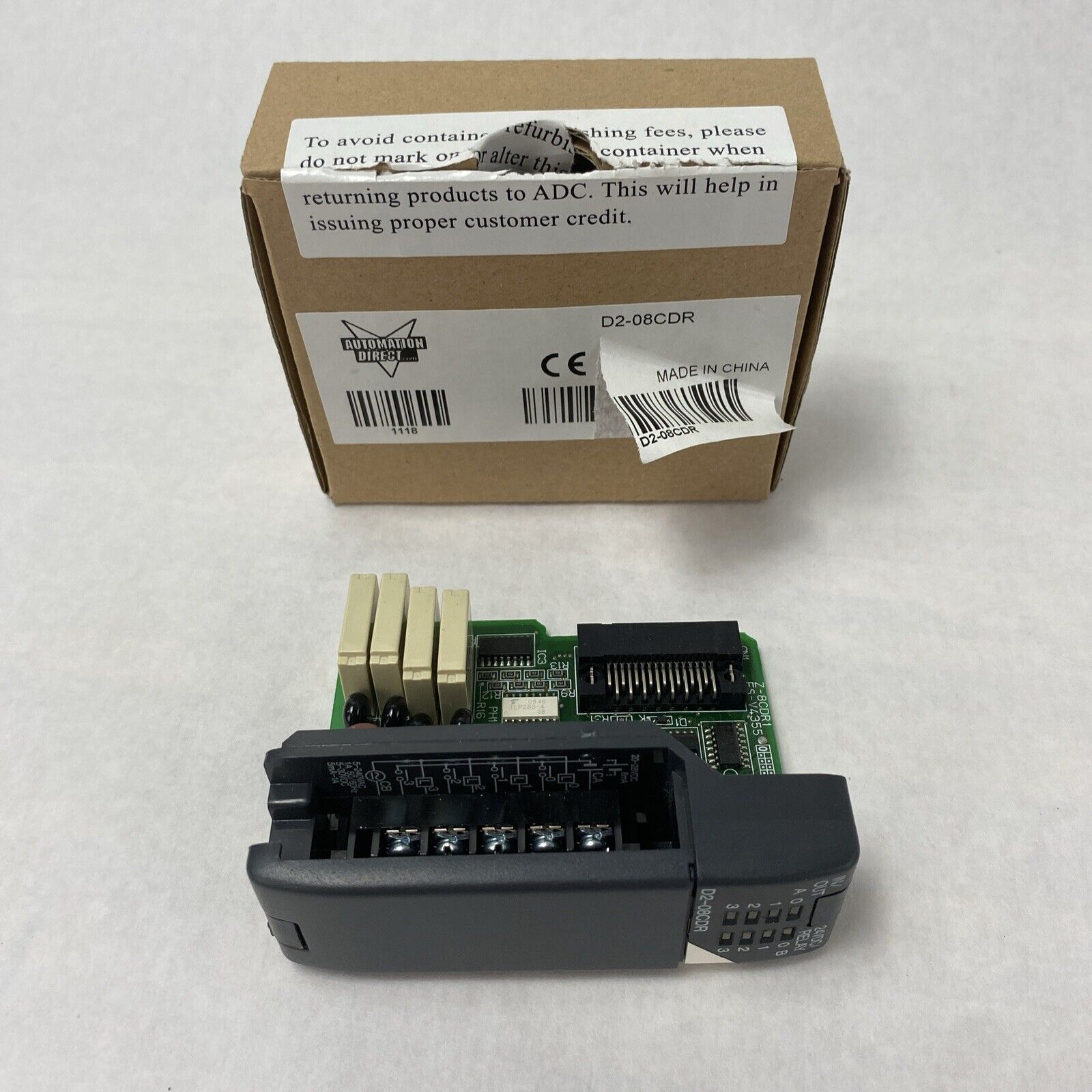 Automation Direct D2-08CDR Output Module