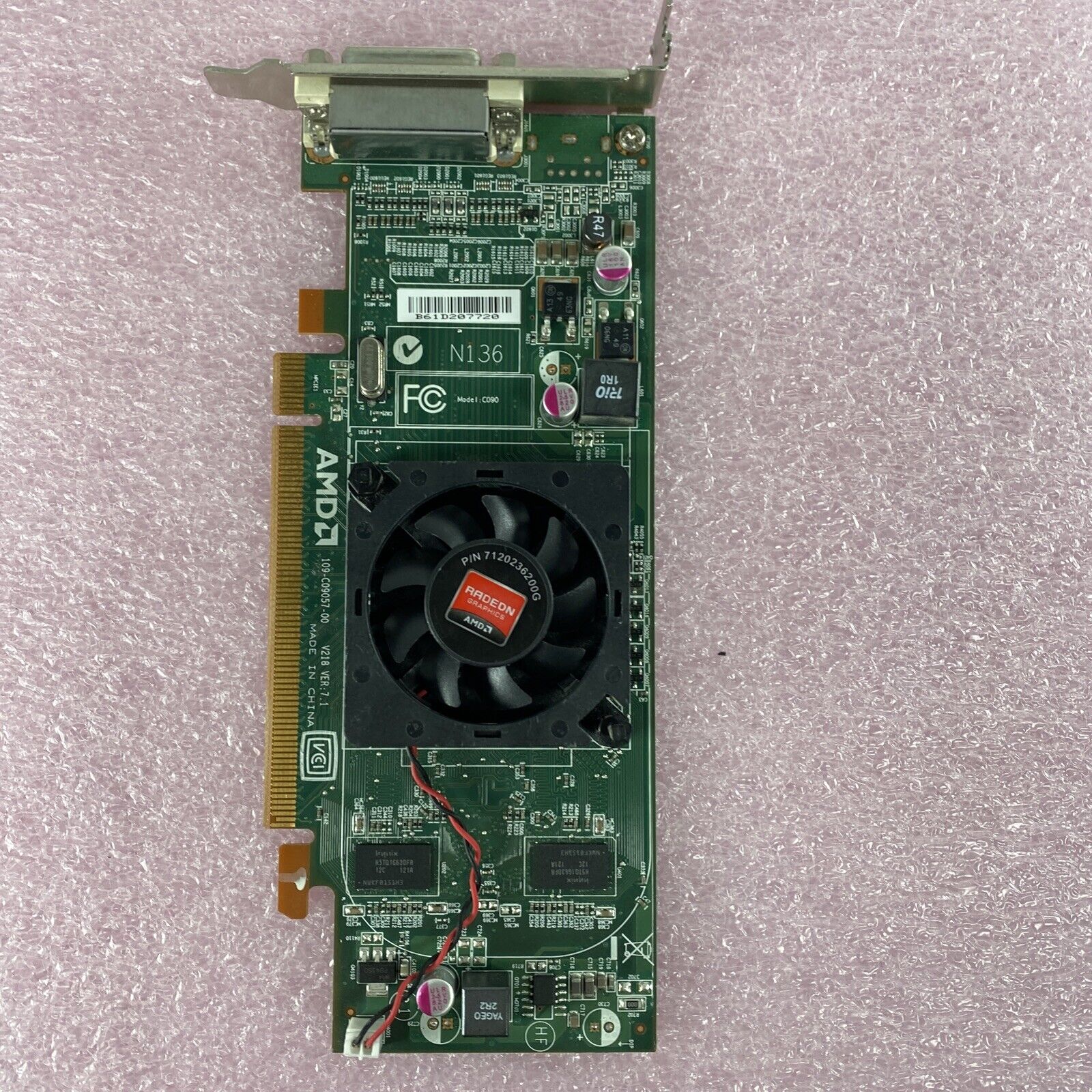 Dell 01CX3M 512MB ATI Radeon HD6350 DMS-59 Video Card 109-C09057-00 (Lot of 4)