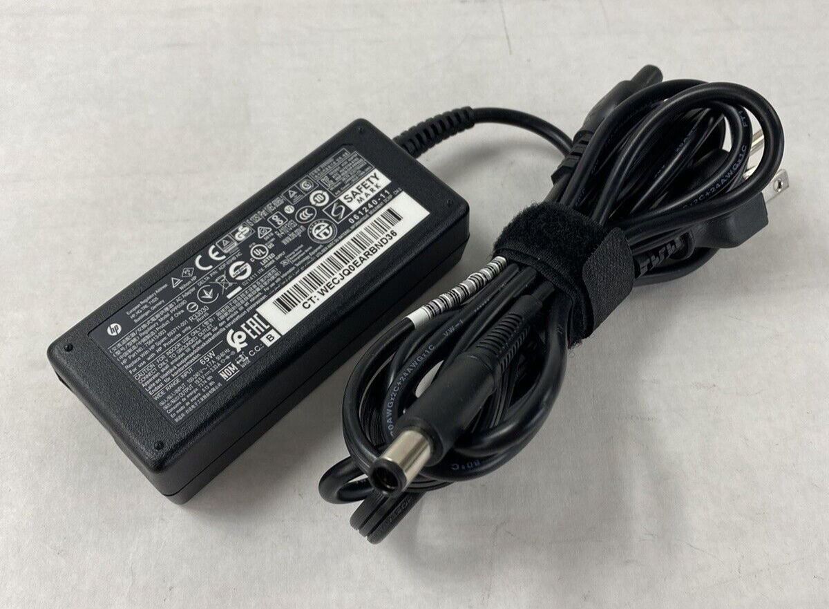 Mixed Lot of 5 HP AC Adapter 19.5V 3.33A 65W PPP019L-S PPP009D PPP009C PPP009D